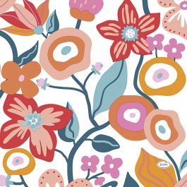 Table Napkins, Mexican Flowers, size 33x33 cm - 20 pcs