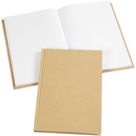 Sketchbook, brown, A5, thickness 8 mm, 80 g - 1 pc