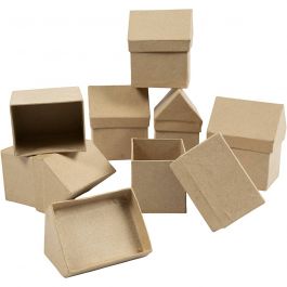 Box in the shape of a house, 60x85x105mm - 20 pcs