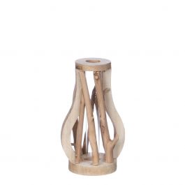 Test tube with stand of driftwood small (1 pcs.) [IFS-29646]