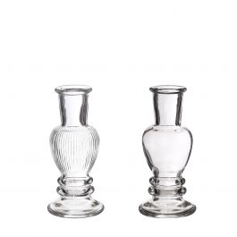 Vase Venice Transparent H: 113 x Ø50 mm - 12 Pcs