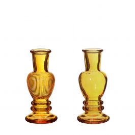 Vase Venice Ochre H: 113 x Ø50 mm - 12 Pcs