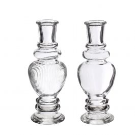 Vase Venice Transparent H: 155 x Ø57 mm - 12 Pcs