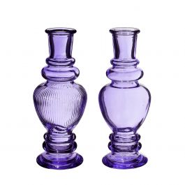 Vase Venice Purple H: 155 x Ø57 mm - 12 Pcs