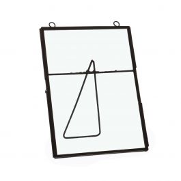 Frame for dried flowers etc. black 18cm high - 4 pcs