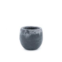 Aroma bowl Dark Grey Musk Scent Ø90x80 mm - 6 Pcs