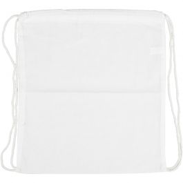 Drawstring Bags, size 37x41 cm, 130 g/m2, White - 1 pc