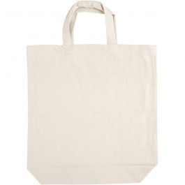 Shopping Bags, size 39x44x10cm, 310 g/m2, natural - 1 pc