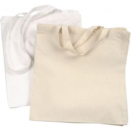 Shopping Bags, size 38x42cm, 135 g/m2 - 2 x 10 pcs