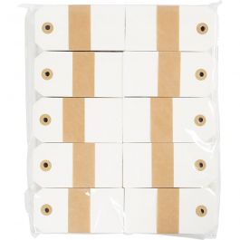 Manila Labels Natural 50x100mm - 1.000 pcs