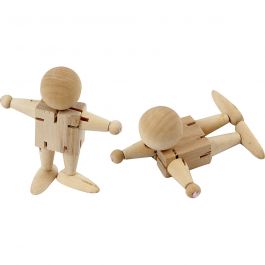 Elastic Figure, H: 8 cm - 5 pcs