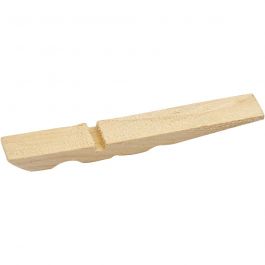 Half Clothes Pegs, size 7x1x0.8 cm, birch - 100 pcs