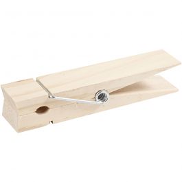 Wooden Peg, L: 15 cm, W: 3.5 cm, birch - 1 pc