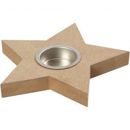 Tea Light holder 150x18 mm MDF - 1 pc
