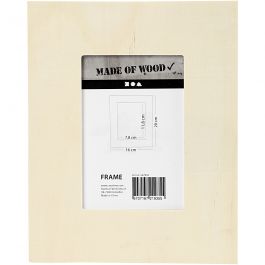 Frame, size 20x16 cm, carving: 11.8x7.8 cm, plywood - 20 pcs