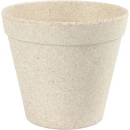 Flowerpot of bamboo fibers, 110x100mm - 1 pc