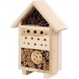 Pine insect hotel 261x92x184mm - 1 pc