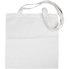 Shopping Bag, natural, size 38x42 cm, 130 g - 20 pcs