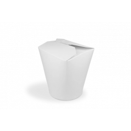 Wok to Go cup 100x115 mm 32oz 1000ml Carton White - 500 pcs