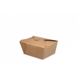 Oriental Meal box 90x63x113 mm 750ml kraft - 450 pcs