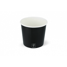 ice cream cup Carton 360ml Ø90 mm 12oz Black FSC®Mix - 1.000 pcs