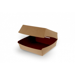 Menubox / Hamburger Tray 200x88x200 mm FSC®Mix kraft - 300 pcs