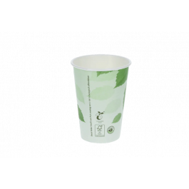 Coffee Cup Carton 180cc 7.5oz Ø70 mm FSC®Mix green BIO - 2.500 pcs