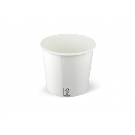 ice cream cup Carton 360ml Ø90 mm 12oz FSC®Mix White - 1.000 pcs