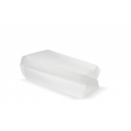 Snack Bags perforated Paper - 0.5 pond 105x85x270 mm White 45gr - 1.800 pcs