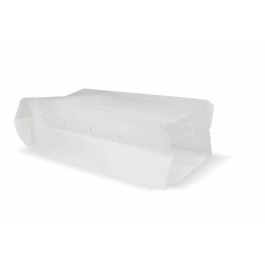 Snack Bags perforated Paper - 2 pond 160x100x310 mm White 45gr - 1.100 pcs