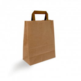 Carrier Bags Paper 220x100x280 mm Brown - 250 pcs