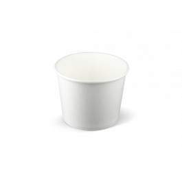 ice cream cup Carton 360ml Ø106mm 12oz White - 1.000 pcs
