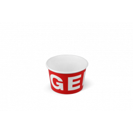 ice cream cup Carton 120ml Ø78 mm 4oz GELATO - 1.000 pcs