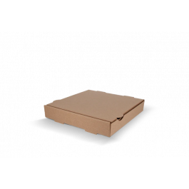 Pizza boxes 240x40x240 mm kraft Brown - 100 pcs