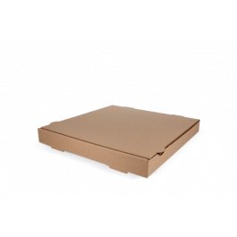 Pizza boxes 320x42x320 mm kraft Brown - 100 pcs