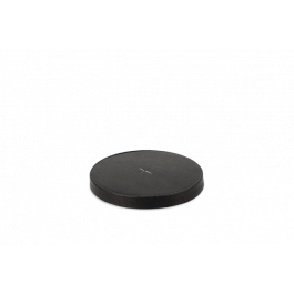 Lid Carton for ice cream & milkshake cup flat with cross Ø90 mm Black - 1.000 pcs