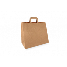 Carrier Bags Paper 320x160x270 mm Brown - 250 pcs