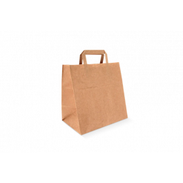 Carrier Bags Paper 260x170x270 mm Brown - 250 pcs