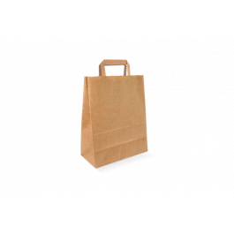 Carrier Bags Paper 220x100x280 mm Brown - 250 pcs