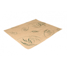 Hamburger Wrapping paper greaseproof 330x380 mm FSC®Mix kraft Bamboo - 2.000 pcs