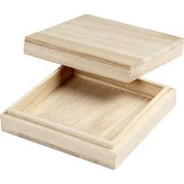 Box, H: 3 cm, size 10x10 cm - 1 pc