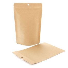Eco Stand Up Pouches Kraft 312 grams 149x89x232mm - 100 pcs