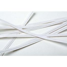 Tin Ties 10.2x0.4cm White Paper (1.000 pieces) [TT4WH]