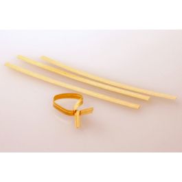 Tin Ties 10.2x0.4cm Kraft Paper (1.000 pieces) [TT4KR]