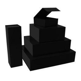 Magnet boxes 230x230x110mm Black -25 pcs