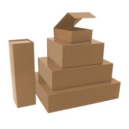 Magnet boxes 230x230x110mm Brown -25 pcs