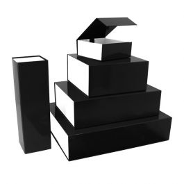 Magnet boxes 425x333x97mm Black/White -25 pcs