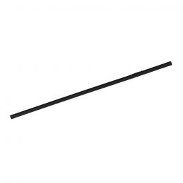 Flexible Straws Paper 22 cm, Ø 0.5 cm Black individually packaged (5250 pieces) [GB-DCD00458]
