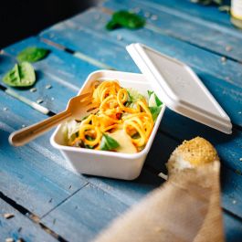 Bowl Sugarcane 17x12x6 cm, 650 ml (500 pieces) [GB-DFC01226]