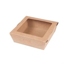 Eco-friendly Cardboard-boxes brown 700 ml - 300 pcs